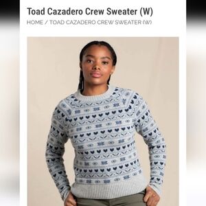 Toad Cazadero Crew Sweater